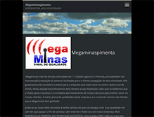 Tablet Screenshot of megaminaspimenta.webnode.com