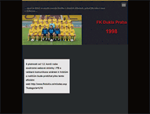 Tablet Screenshot of dukla1998.webnode.cz