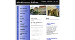 Desktop Screenshot of muzeum-straznice.webnode.cz