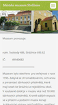 Mobile Screenshot of muzeum-straznice.webnode.cz