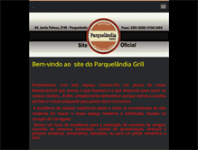 Tablet Screenshot of parquelandiagrill.webnode.com.br