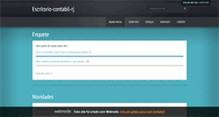 Desktop Screenshot of escritorio-contabil-rj.webnode.com