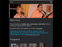 Tablet Screenshot of festa-music.webnode.cz