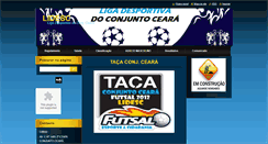 Desktop Screenshot of lidescfutsal.webnode.pt