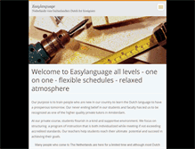 Tablet Screenshot of easylanguage.webnode.com