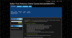 Desktop Screenshot of monstermmorpg.webnode.com