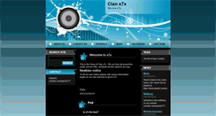 Desktop Screenshot of clanx7x.webnode.com