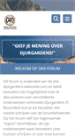 Mobile Screenshot of djurgardensforum.webnode.nl