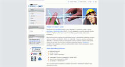 Desktop Screenshot of calibro-bozp.webnode.sk