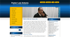 Desktop Screenshot of pastorluizantonio.webnode.com.br
