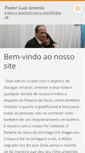 Mobile Screenshot of pastorluizantonio.webnode.com.br