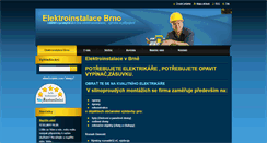 Desktop Screenshot of elektroinstalac.webnode.cz