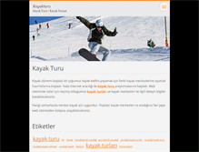 Tablet Screenshot of kayakturu.webnode.com