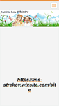 Mobile Screenshot of ms-strekov.webnode.cz