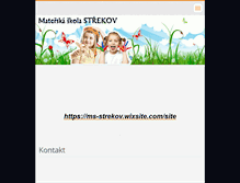 Tablet Screenshot of ms-strekov.webnode.cz