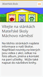 Mobile Screenshot of msmachova.webnode.cz