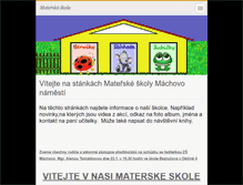 Tablet Screenshot of msmachova.webnode.cz