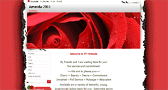 Desktop Screenshot of amanda-2011.webnode.com