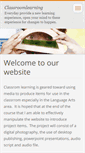 Mobile Screenshot of classroomlearning.webnode.com
