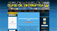 Desktop Screenshot of clasedeinformaticaagh.webnode.es