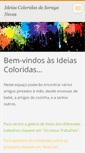 Mobile Screenshot of ideiascoloridasdasoraya.webnode.pt
