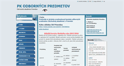 Desktop Screenshot of pkop.webnode.sk