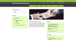 Desktop Screenshot of germanyfinance.webnode.sk