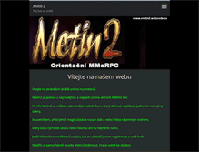 Tablet Screenshot of metin-2.webnode.cz