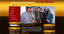 Desktop Screenshot of igrejaportaformosa.webnode.com.br