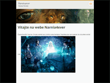 Tablet Screenshot of narnia4ever.webnode.sk