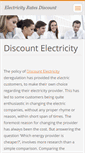 Mobile Screenshot of discountelectricityratesinpa.webnode.com
