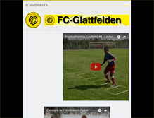 Tablet Screenshot of fcglattfeldencb.webnode.com
