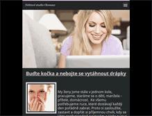Tablet Screenshot of nehtovestudioolomouc.webnode.cz