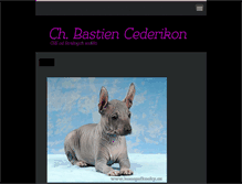 Tablet Screenshot of bastiencederikon.webnode.cz