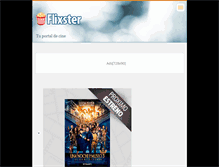 Tablet Screenshot of cineflixster.webnode.es