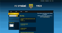 Desktop Screenshot of fcstrani.webnode.cz