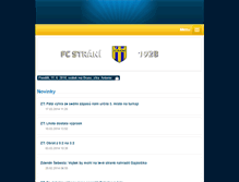 Tablet Screenshot of fcstrani.webnode.cz