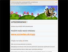 Tablet Screenshot of csppzv.webnode.sk