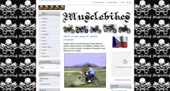 Desktop Screenshot of musclebikes.webnode.cz