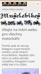Mobile Screenshot of musclebikes.webnode.cz