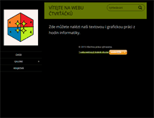 Tablet Screenshot of ctvrtacci.webnode.cz