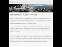 Tablet Screenshot of laciudaddelaeternaprimavera.webnode.es