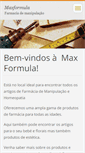 Mobile Screenshot of maxformula.webnode.com