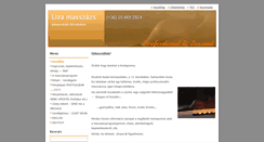 Desktop Screenshot of lizamasszazs.webnode.hu