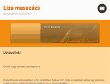 Tablet Screenshot of lizamasszazs.webnode.hu