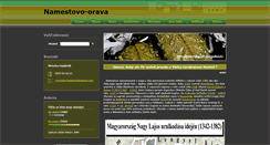 Desktop Screenshot of namestovo-orava.webnode.sk