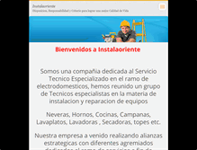 Tablet Screenshot of instalaoriente.webnode.com.ve