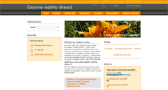 Desktop Screenshot of gelove-nehty-ihned.webnode.cz