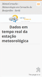 Mobile Screenshot of meteocernache.webnode.com