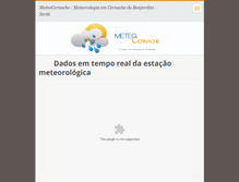 Tablet Screenshot of meteocernache.webnode.com